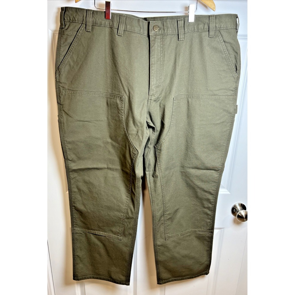 Carhartt 103334 Rugged Flex Double Front Work Pants 46x30 Tarmac NWT Hammer Loop